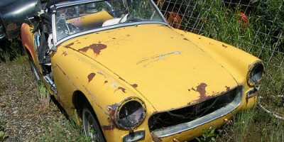 Even in this condition, we can restore it to be a classic car road runner.